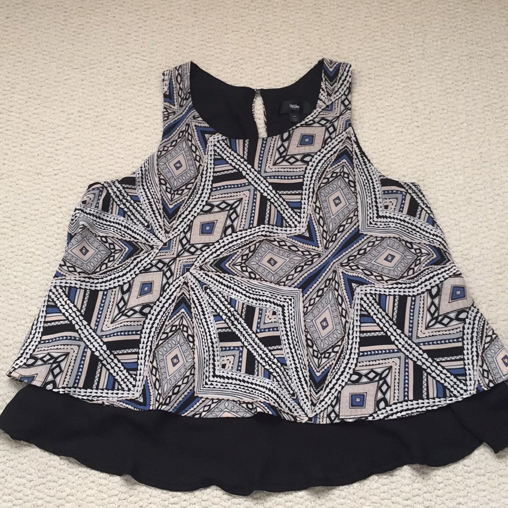 Mossimo pattern blouse - Picture 1 of 1